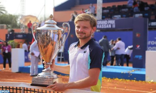 Tennis : David Goffin remporte la 36e édition du Grand Prix Hassan II 2 Tennis : David Goffin remporte la 36e édition du Grand Prix Hassan II