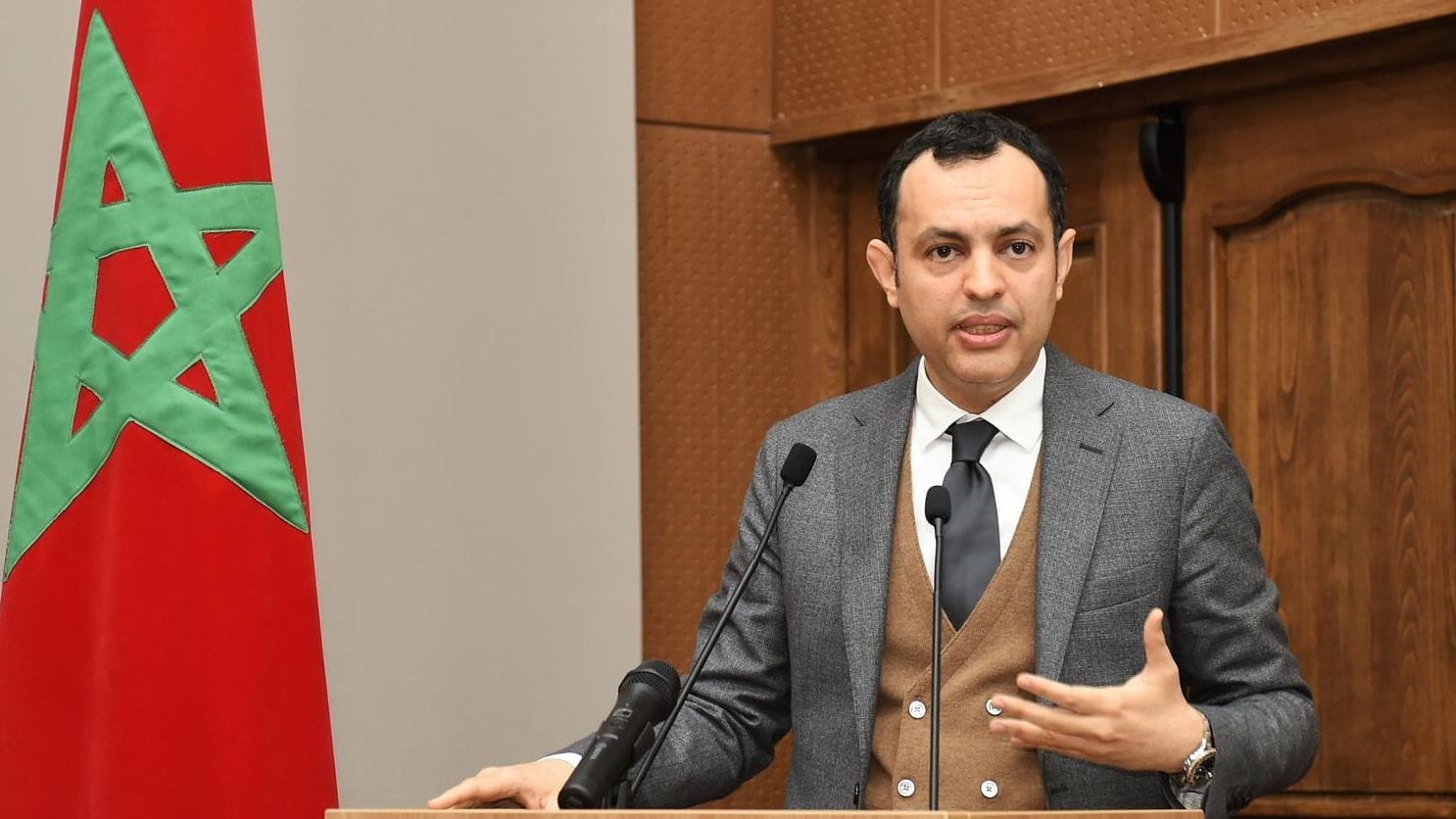 Younes Sekkouri, ministre de l'Inclusion économique, de la Petite entreprise, de l'Emploi et des Compétences © DR