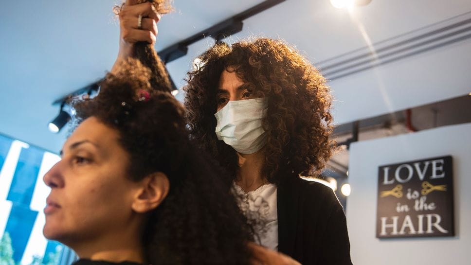 Au Caire, la liberté même des cheveux 2 Au Caire, la liberté même des cheveux