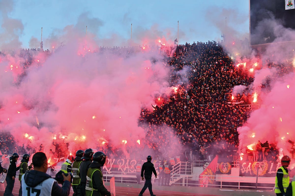 Prison ferme pour huit supporters condamnés après les violences d’après match FAR-MAS © DR