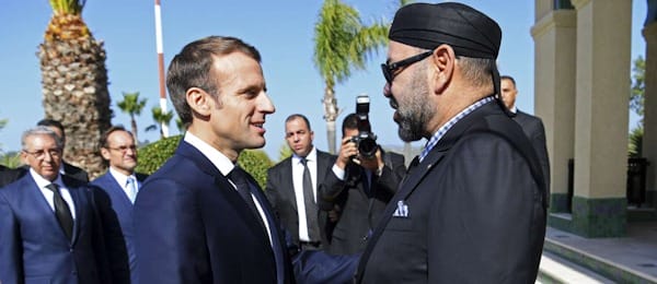 Réélection de Macron : quels enjeux pour le Maroc ? 2 Le roi Mohammed VI et Emmanuel Macron, président de la République française
