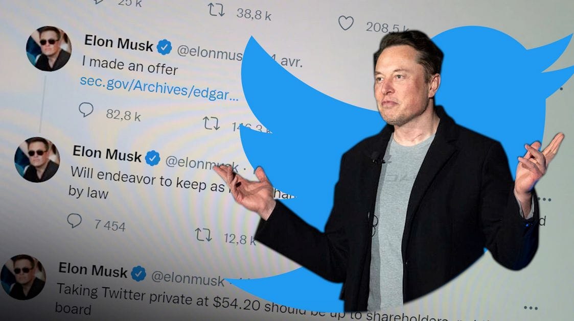 Elon Musk, milliardaire et nouveau patron de Twitter