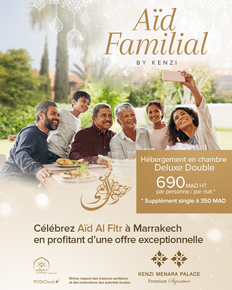kenzi_menara_palace_aid_al_fitr_ Aïd Al-Fitr : les offres proposées par le groupe Kenzi