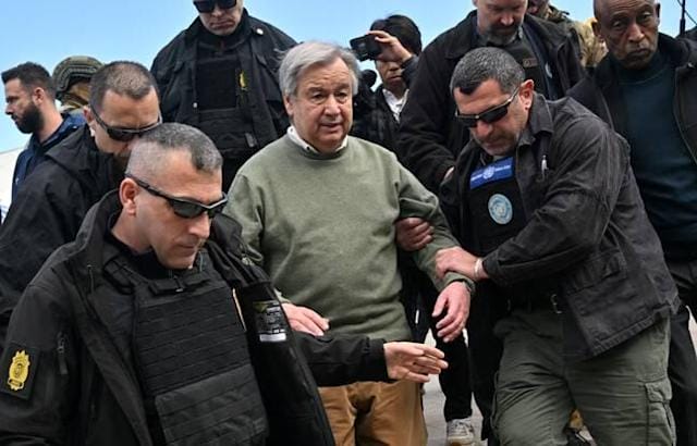 Bombardements à Kiev pendant la visite du chef de l’ONU 2 Bombardements à Kiev pendant la visite du chef de l’ONU