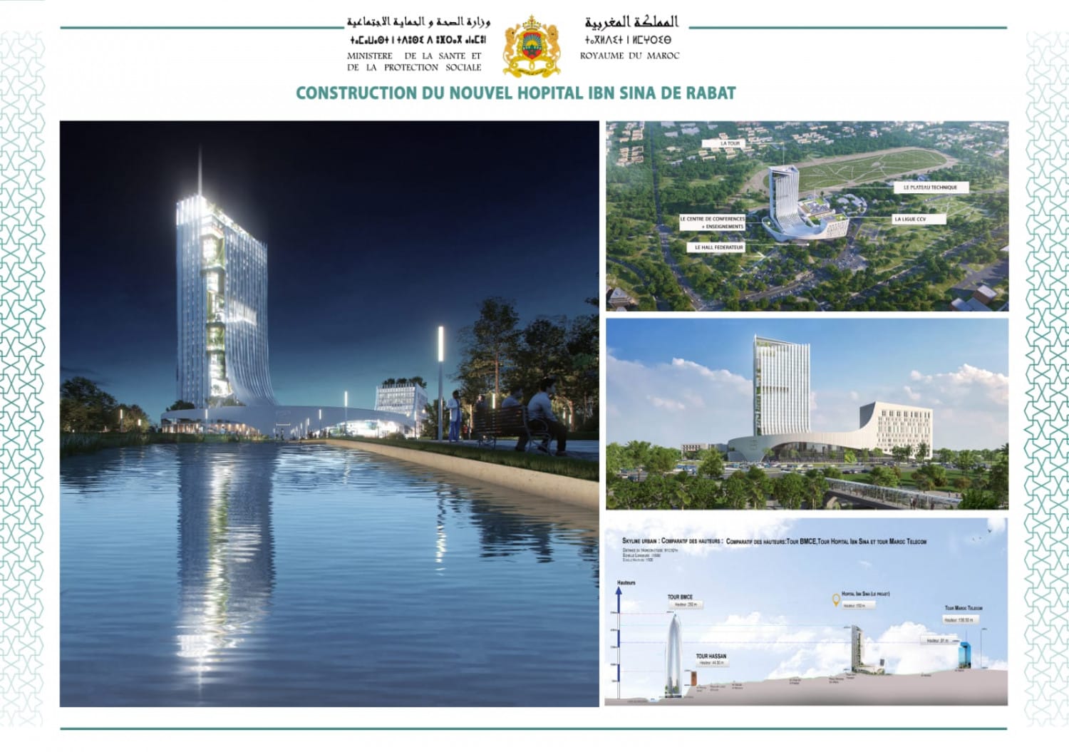 Nouveau CHU Ibn Sina : une structure sanitaire de référence 1 inline images Ibn 2