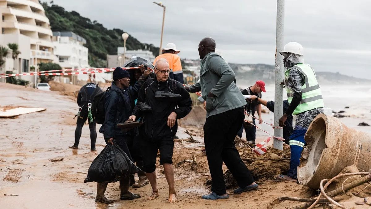 Afrique du Sud : de nouvelles inondations déplacent une centaine de personnes