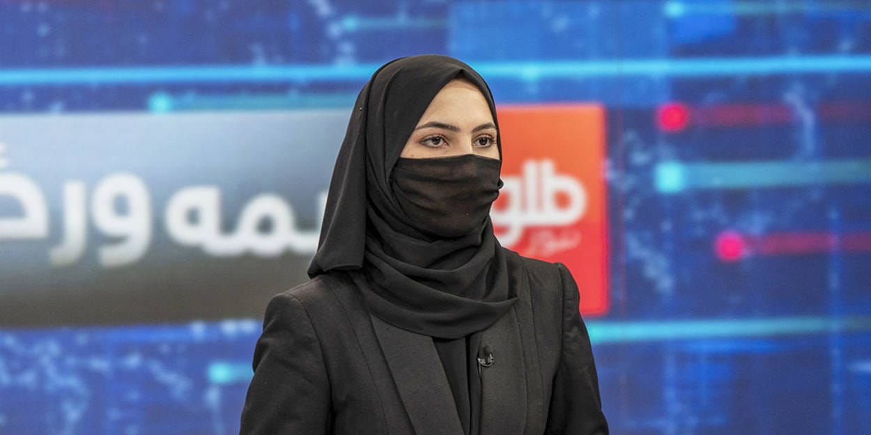 En Afghanistan, les présentatrices de télévision doivent désormais porter le voile intégral