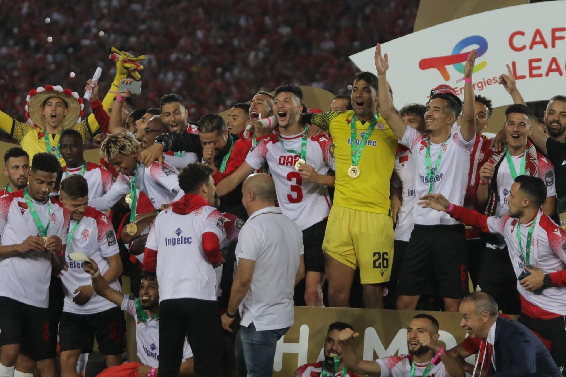 Retour sur la folle soirée du Wydad, champion d’Afrique pour la 3e fois de son histoire Retour sur la folle soirée du Wydad, champion d’Afrique pour la 3e fois de son histoire