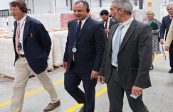 Inauguration à Tanger de l'extension d'une usine d'emballages et son parc photovoltaïque © MAP