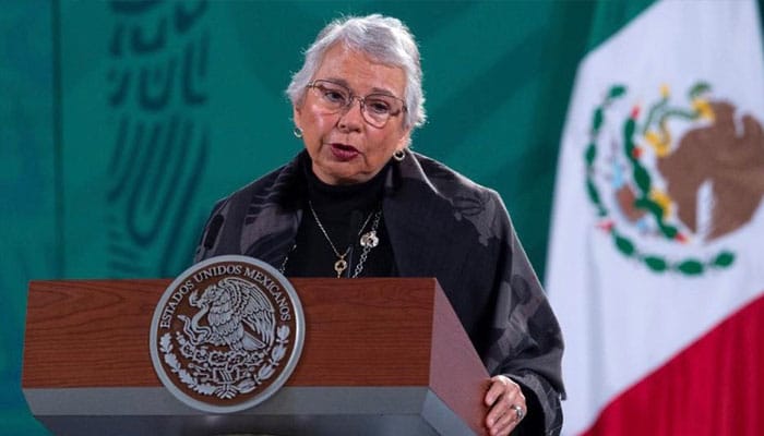 Olga Sanchez Cordero, présidente du Sénat des Etats-Unis mexicains © DR