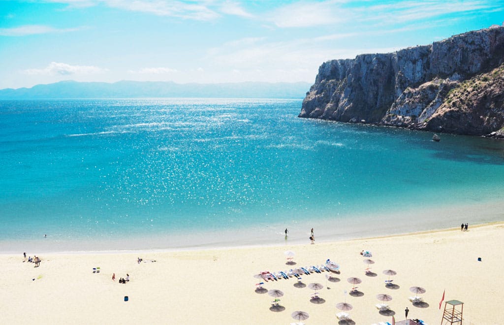 28 plages et deux ports de plaisance labellisés «Pavillon Bleu» © DR