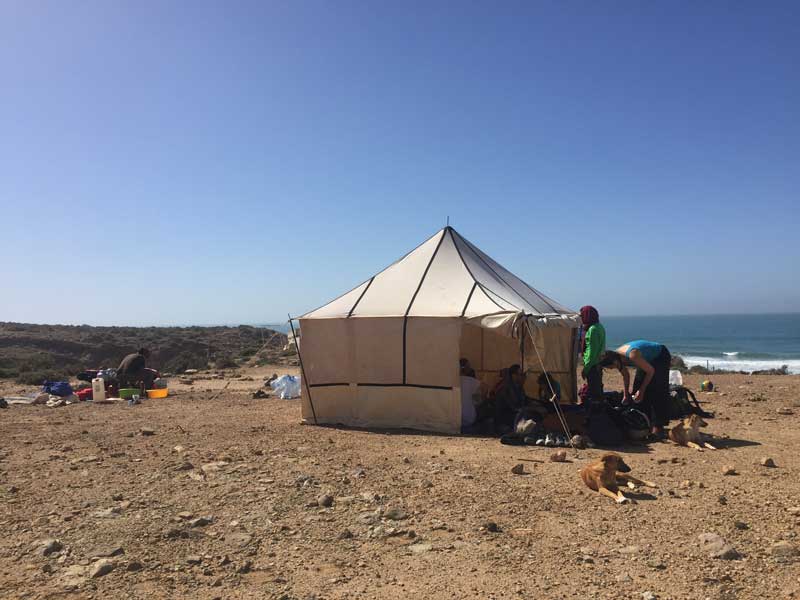 Le camping a ses adeptes parmi les touristes marocains