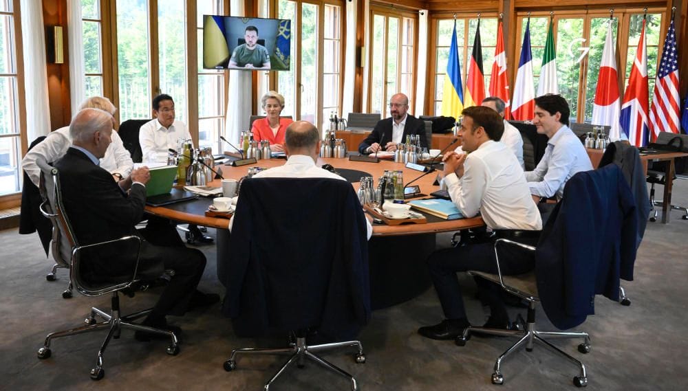 Le G7 au chevet de Kiev