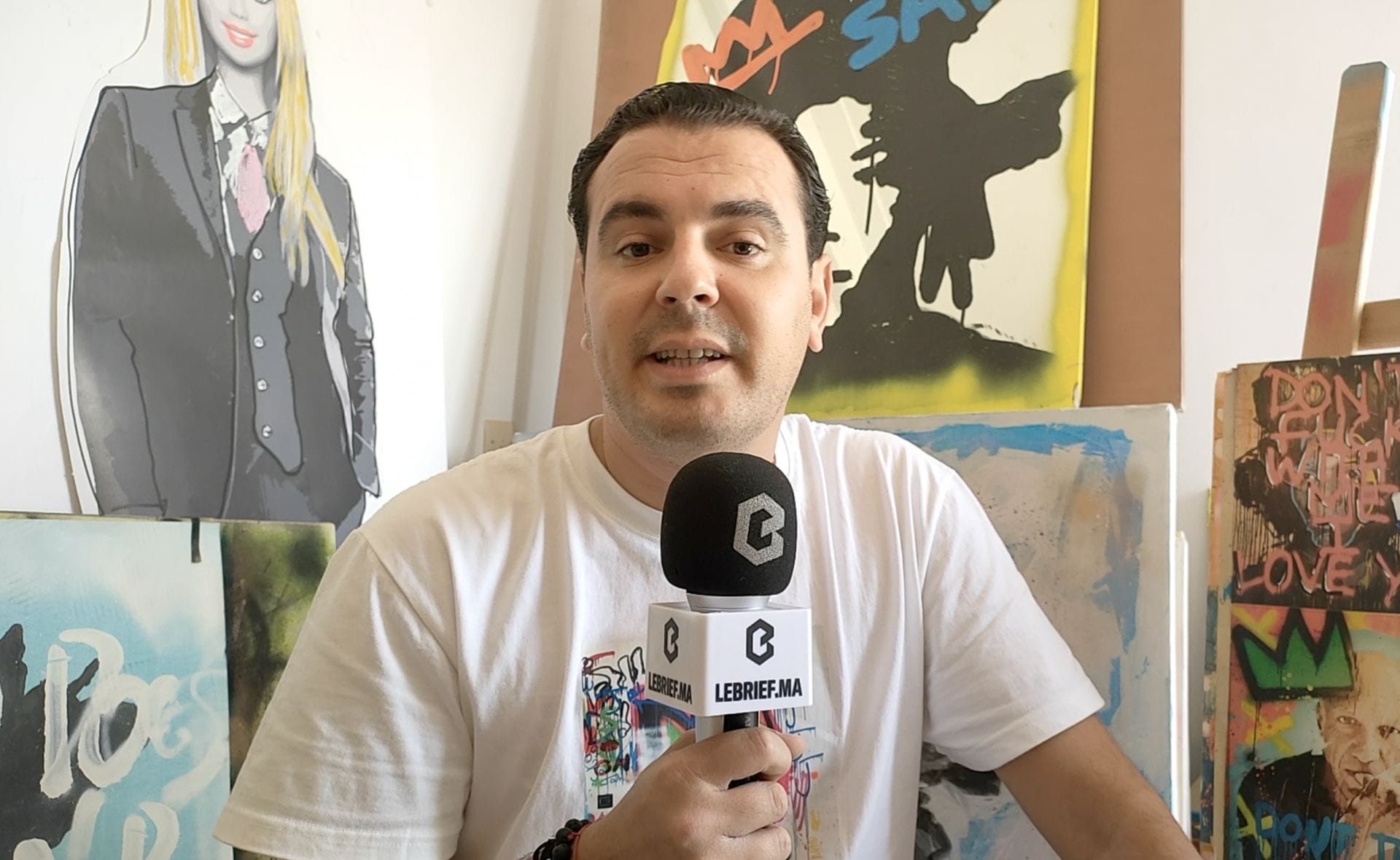 À la rencontre de l’artiste peintre Driss Benwahoud, alias DAZ