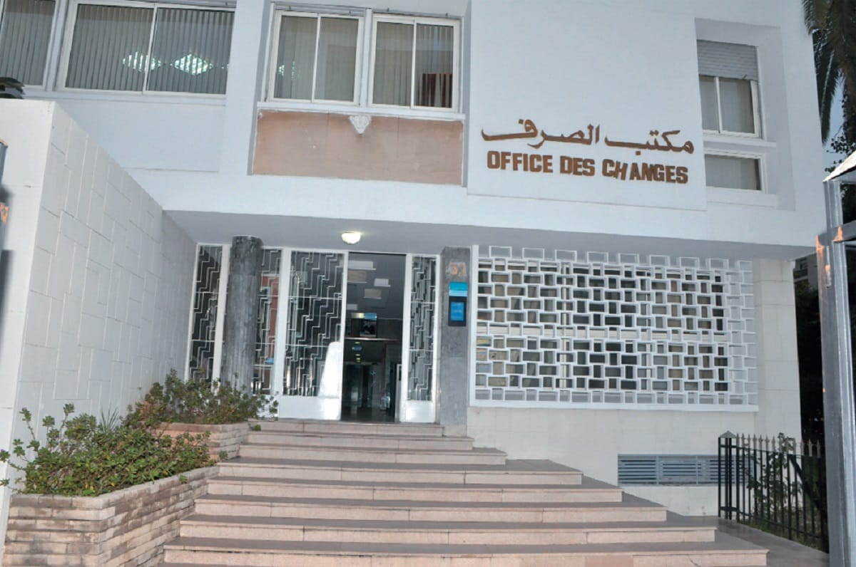 Le siège de l'Office des changes à Rabat © DR