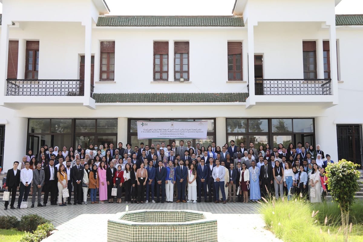 Lancement officiel de la quatrième législature du Parlement jeunesse du Maroc © DR