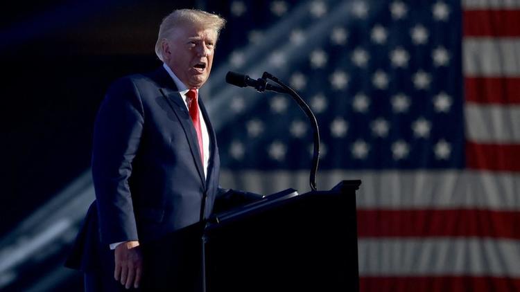 L'ancien président américain Donald Trump à Washington