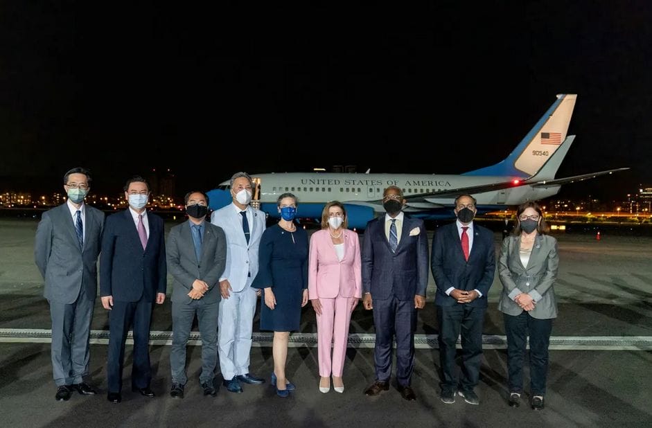 Taïwan : opérations militaires chinoises pendant la visite de Nancy Pelosi