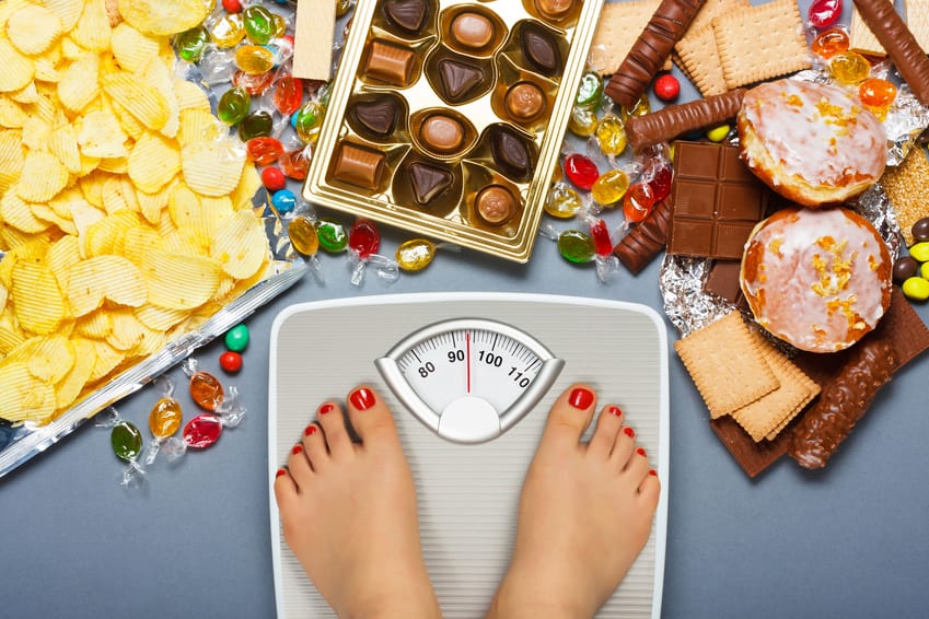 Unhealthy diet – overweight Sucre ou gras : lequel des deux fait le plus grossir ?