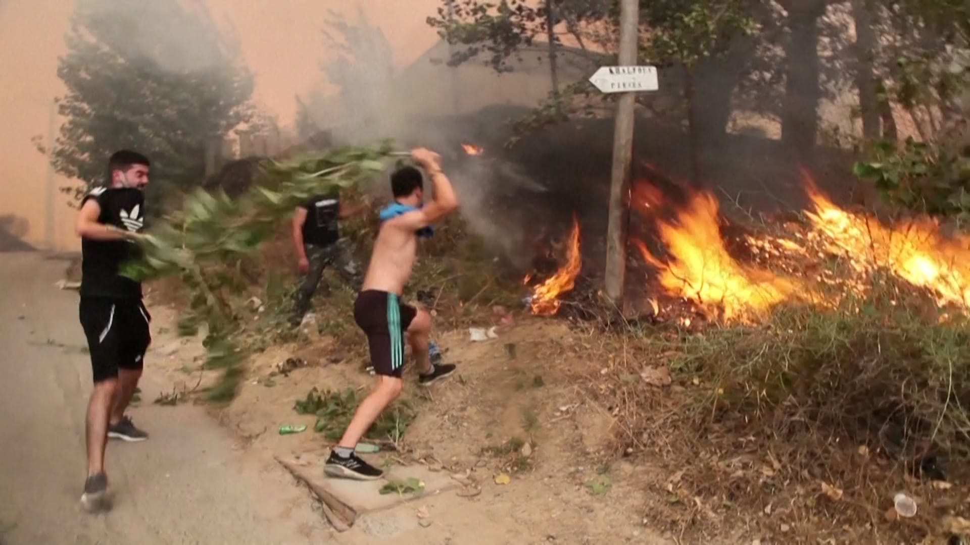 Algérie : au moins 43 personnes tuées par les feux de forêt