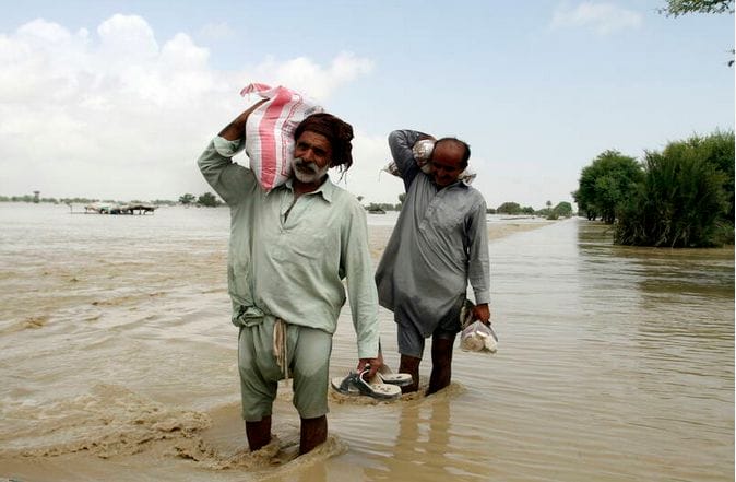pakistan-inondations Pakistan : plus de 1130 morts et un tiers du pays inondé en raison de moussons «historiques»