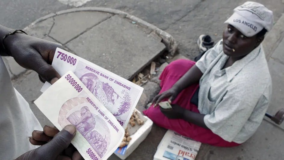 inflation afrique zimbabwe