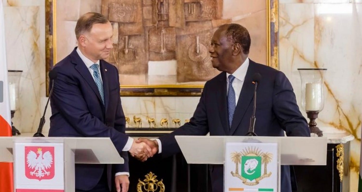 Côte d'Ivoire : le président polonais en visite sur fond de guerre en Ukraine