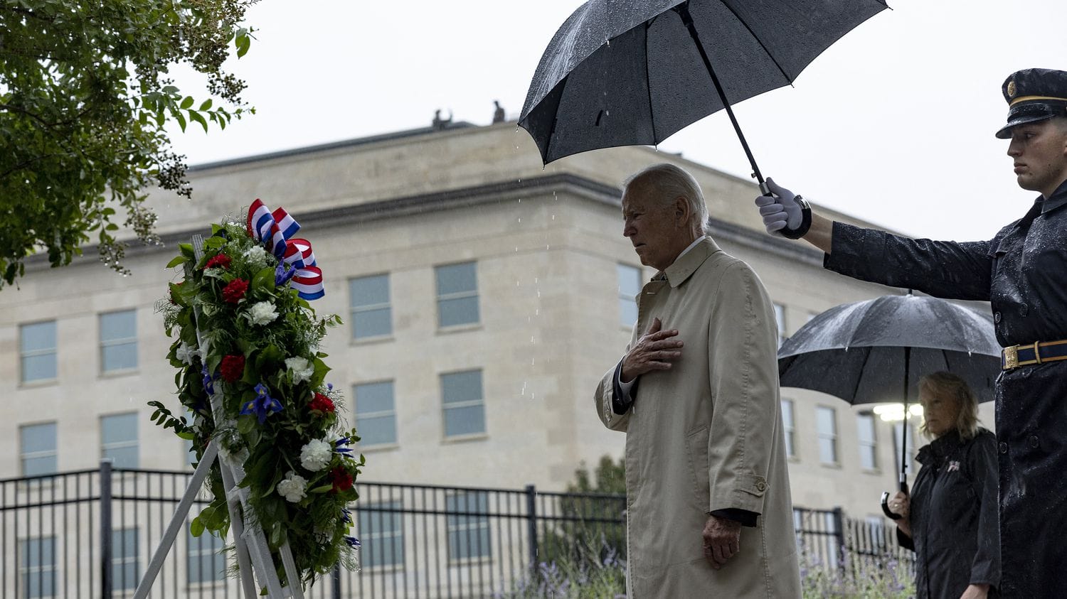 Attentats du 11 septembre : Biden s'exprime au Pentagone pour les 21 ans