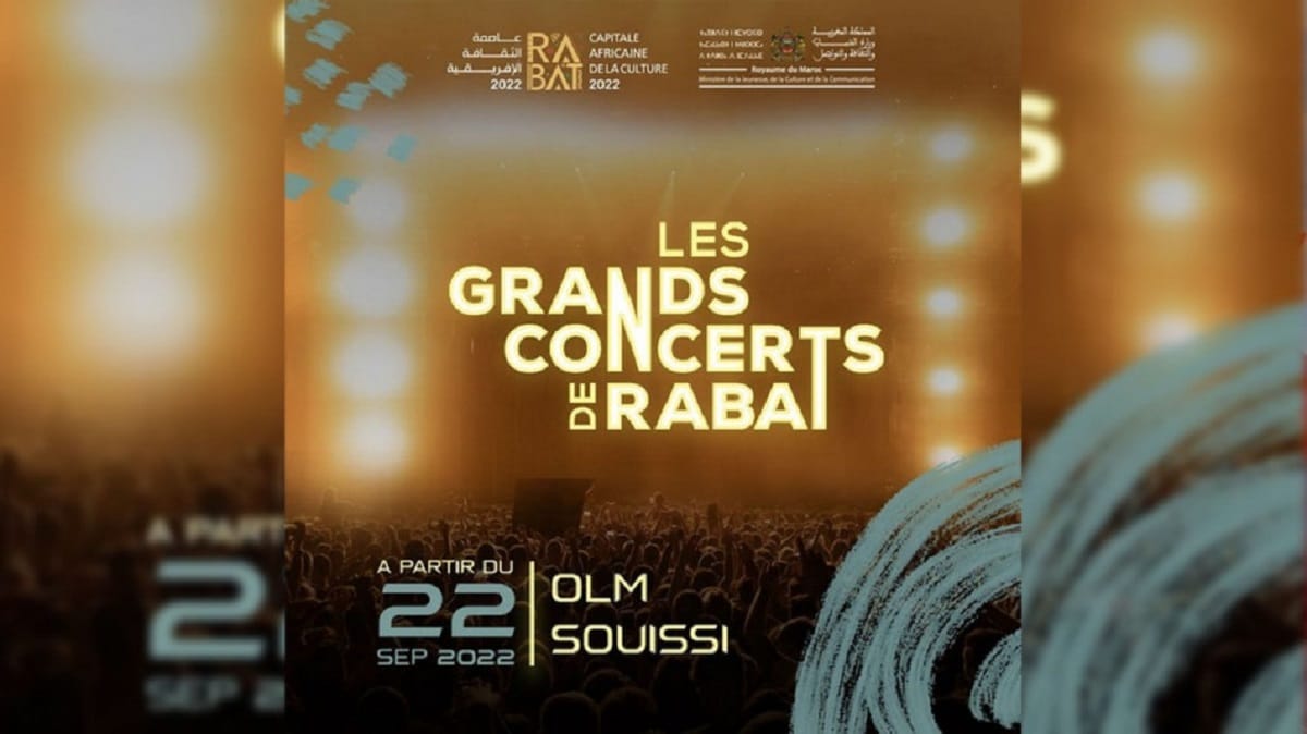 Les concerts de Rabat ont attiré environ 520.000 spectateurs