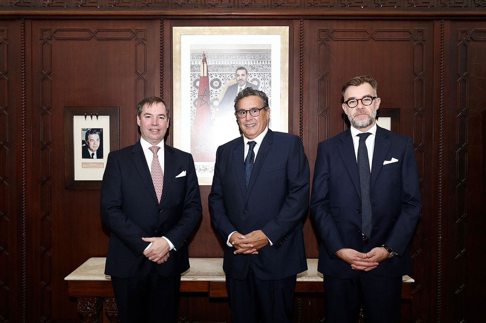 Le chef du gouvernement reçoit le Grand-Duc héritier du Luxembourg Le chef du gouvernement reçoit le Grand-Duc héritier du Luxembourg