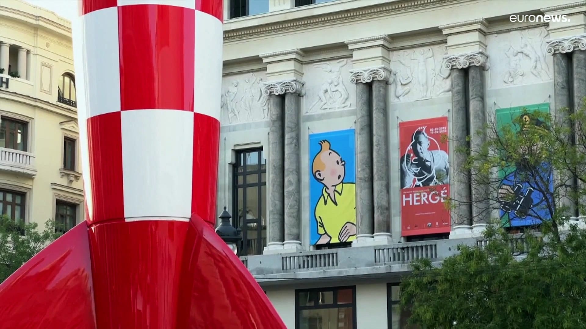 Tintin s'expose à Madrid