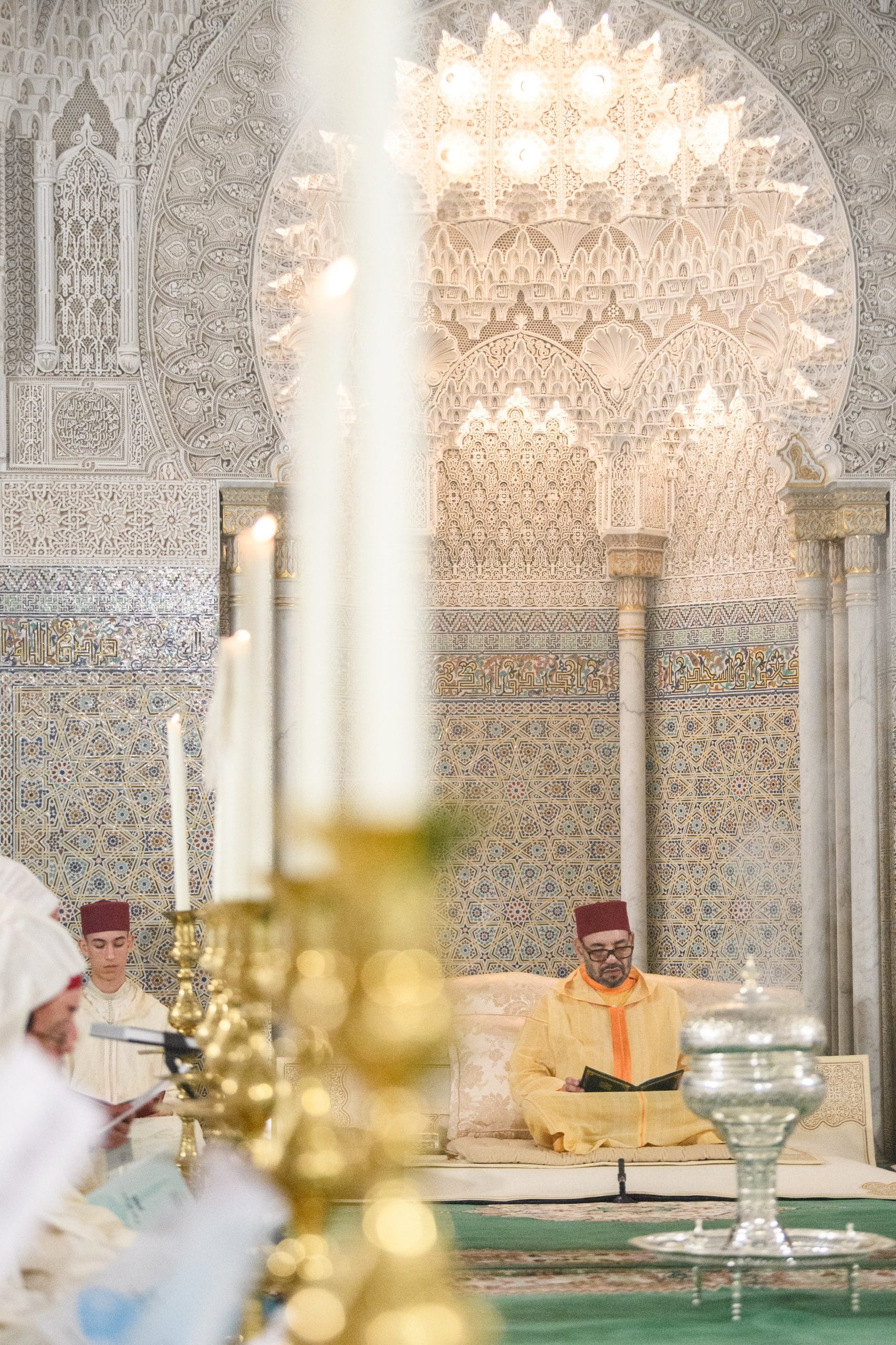 Aïd Al Mawlid : le Roi Mohammed VI préside une veillée religieuse à la mosquée Hassan à Rabat