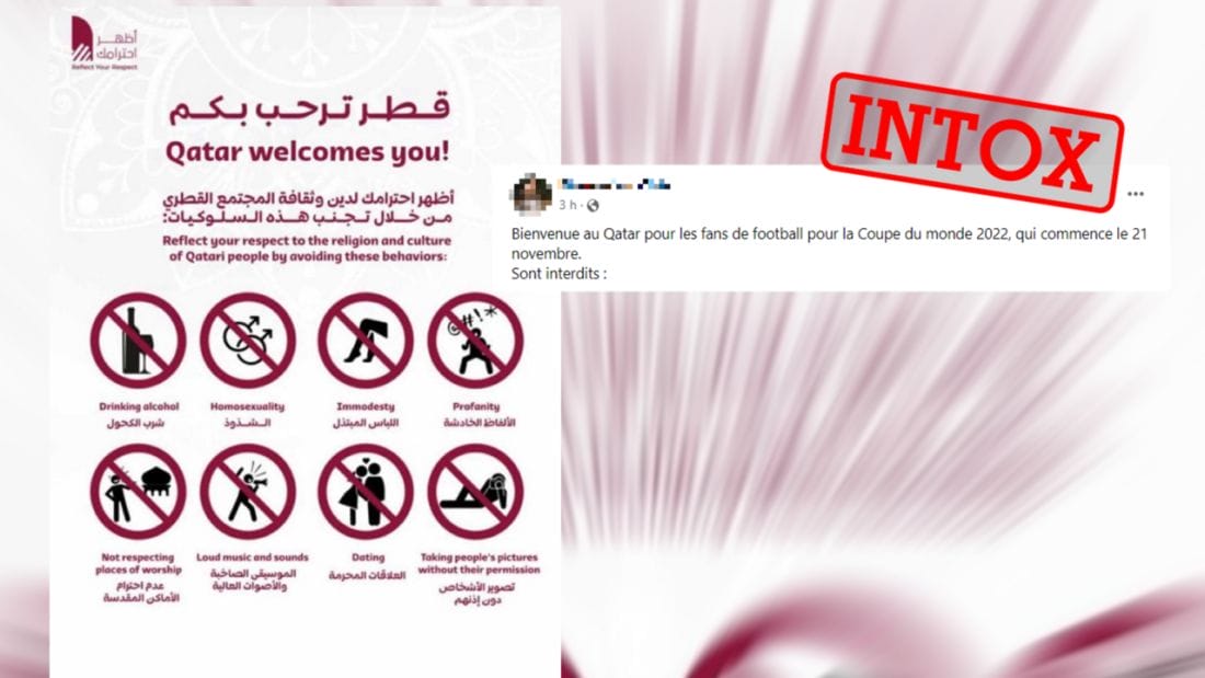 Restrictions pour le Mondial au Qatar : info ou intox ? 1 Restrictions pour le Mondial au Qatar : info ou intox ?