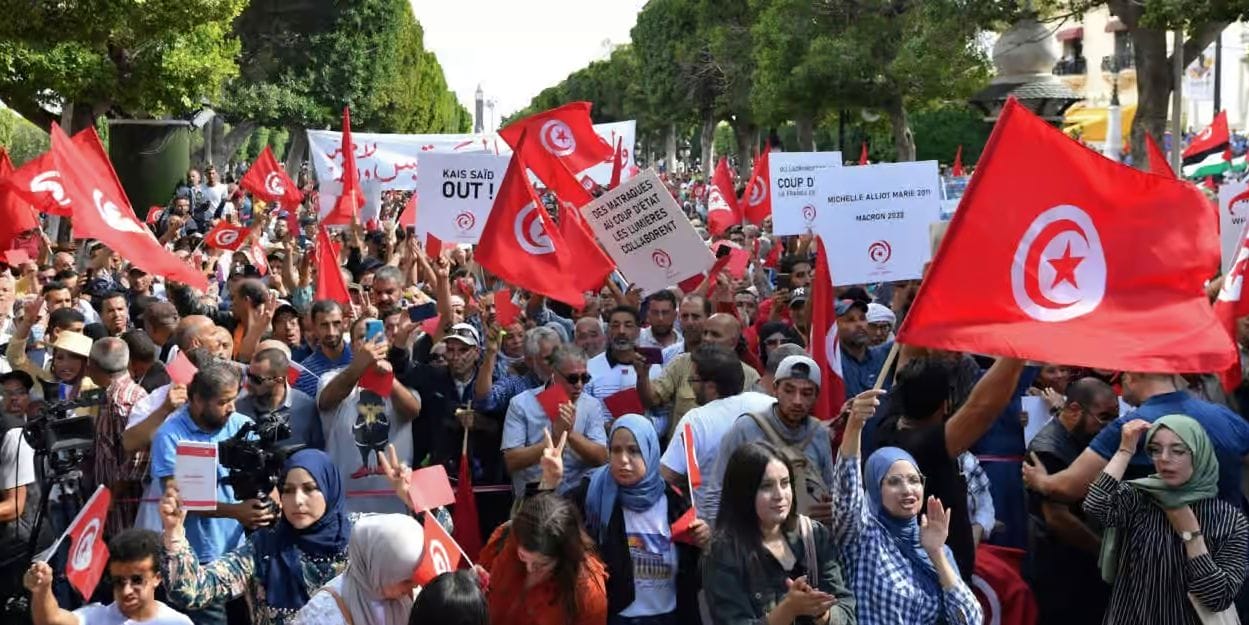 Tunisie : manifestations contre la politique de Kaïs Saïed