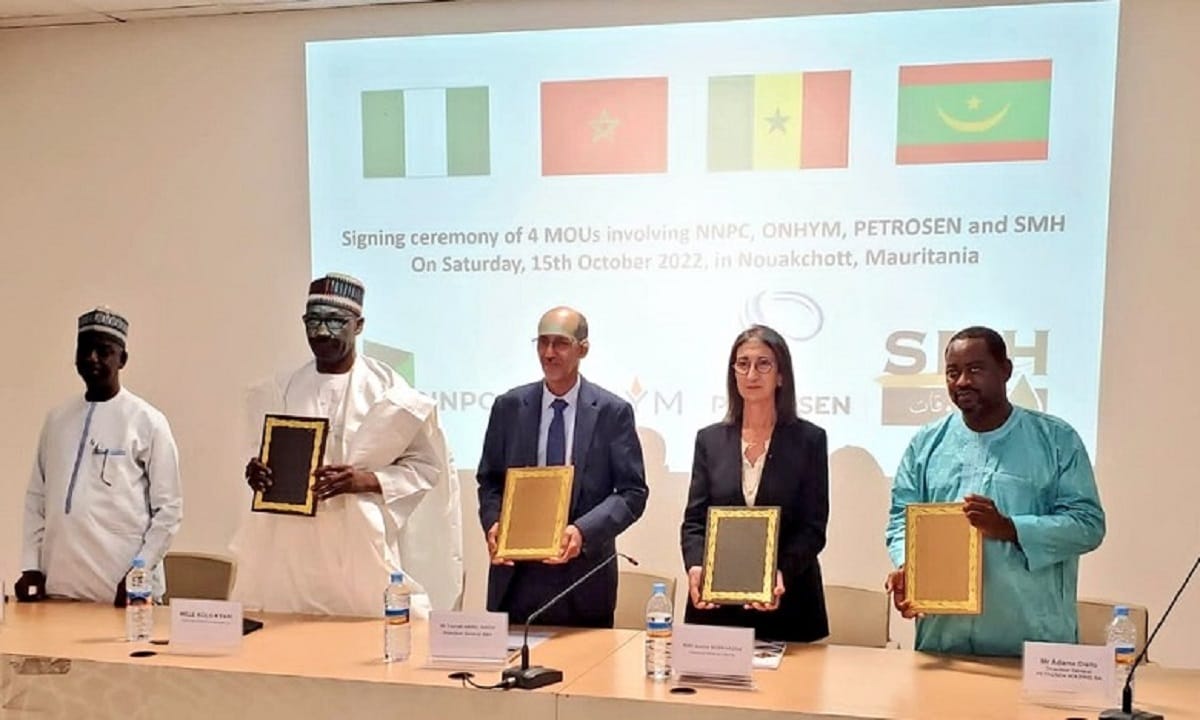 Gazoduc Nigéria-Maroc : deux mémorandums d'entente signés à Nouakchott