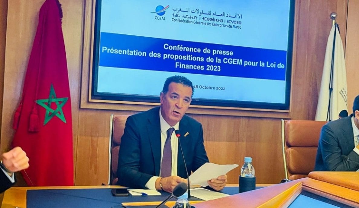 Projet de loi de finances 2023 : la CGEM appelle à stimuler l’investissement