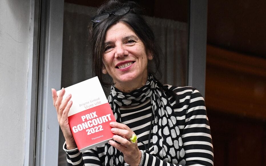 Brigitte Giraud remporte le prix Goncourt 2022