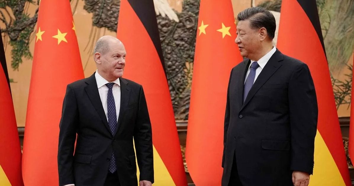 Le chancelier allemand Olaf Scholz arrive en Chine pour une visite controversée