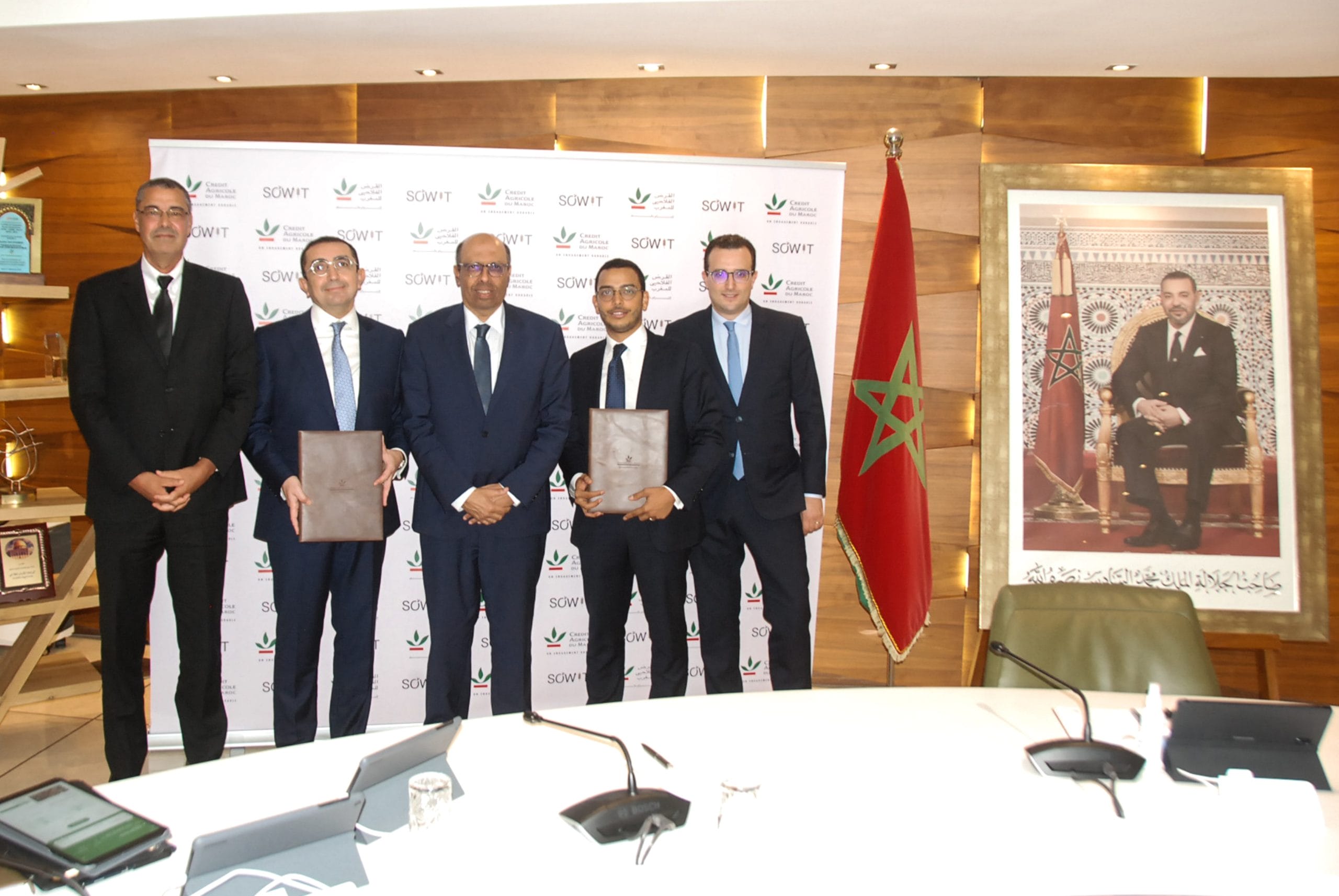 Agriculture : Crédit Agricole du Maroc et Sowit s'allient