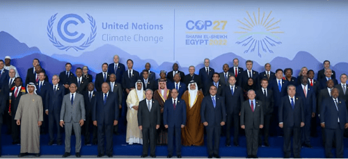 photo de famille COP27 1