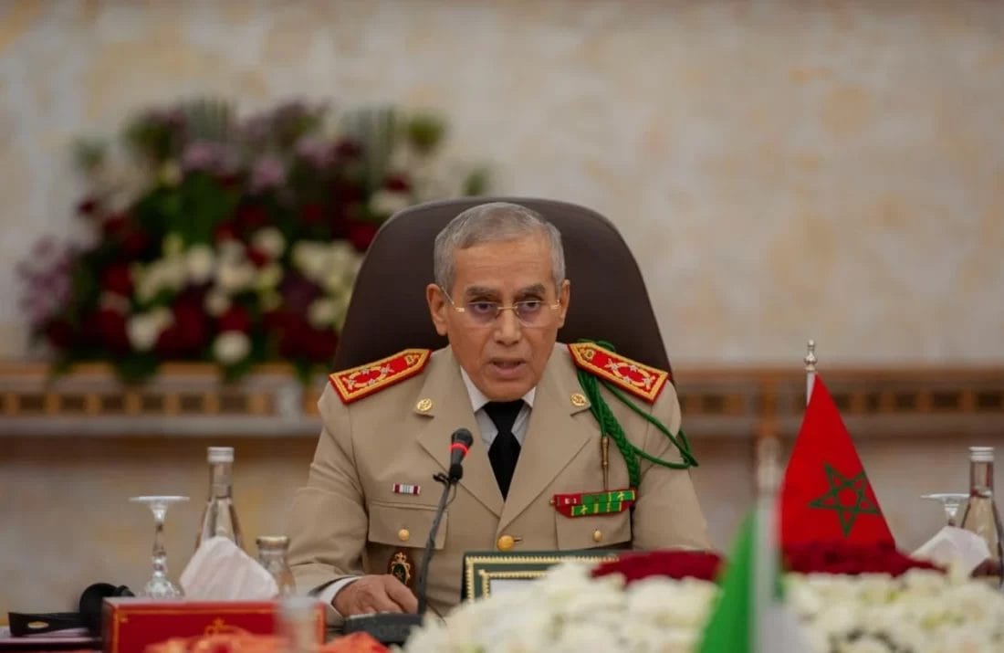 L&rsquo;inspecteur g&eacute;n&eacute;ral des FAR Belkhir El Farouk re&ccedil;u au Pentagone