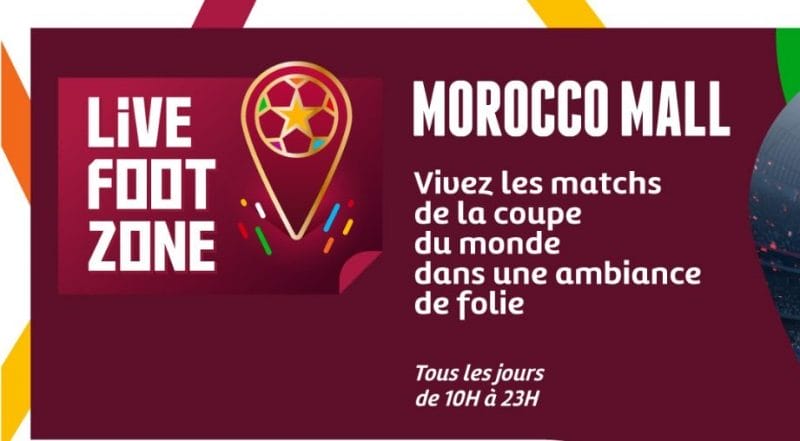 Casablanca : deux fan zones pour suivre la Coupe du monde 2022