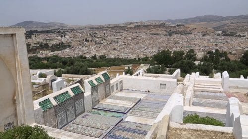 Cimetière à Fès