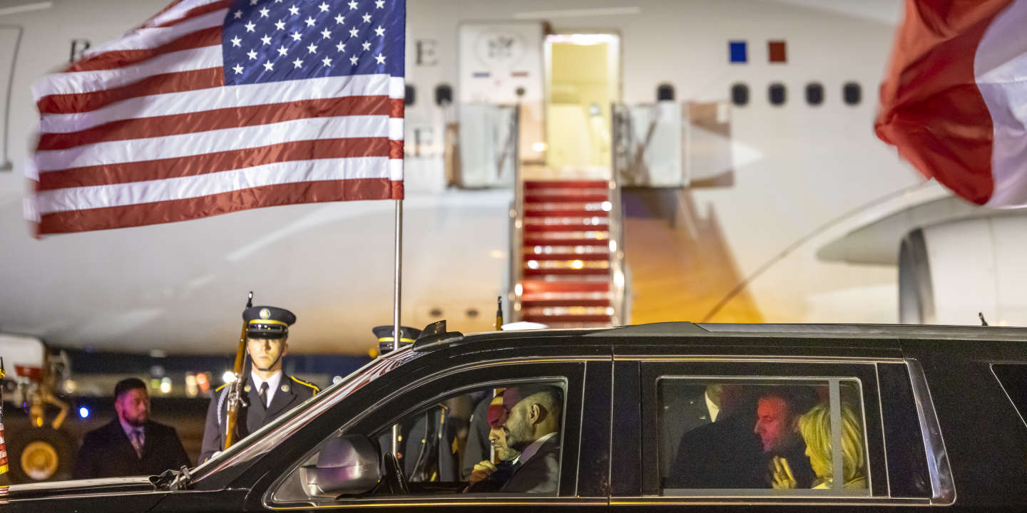 En visite à Washington, Emmanuel Macron critique le plan anti-inflation américain