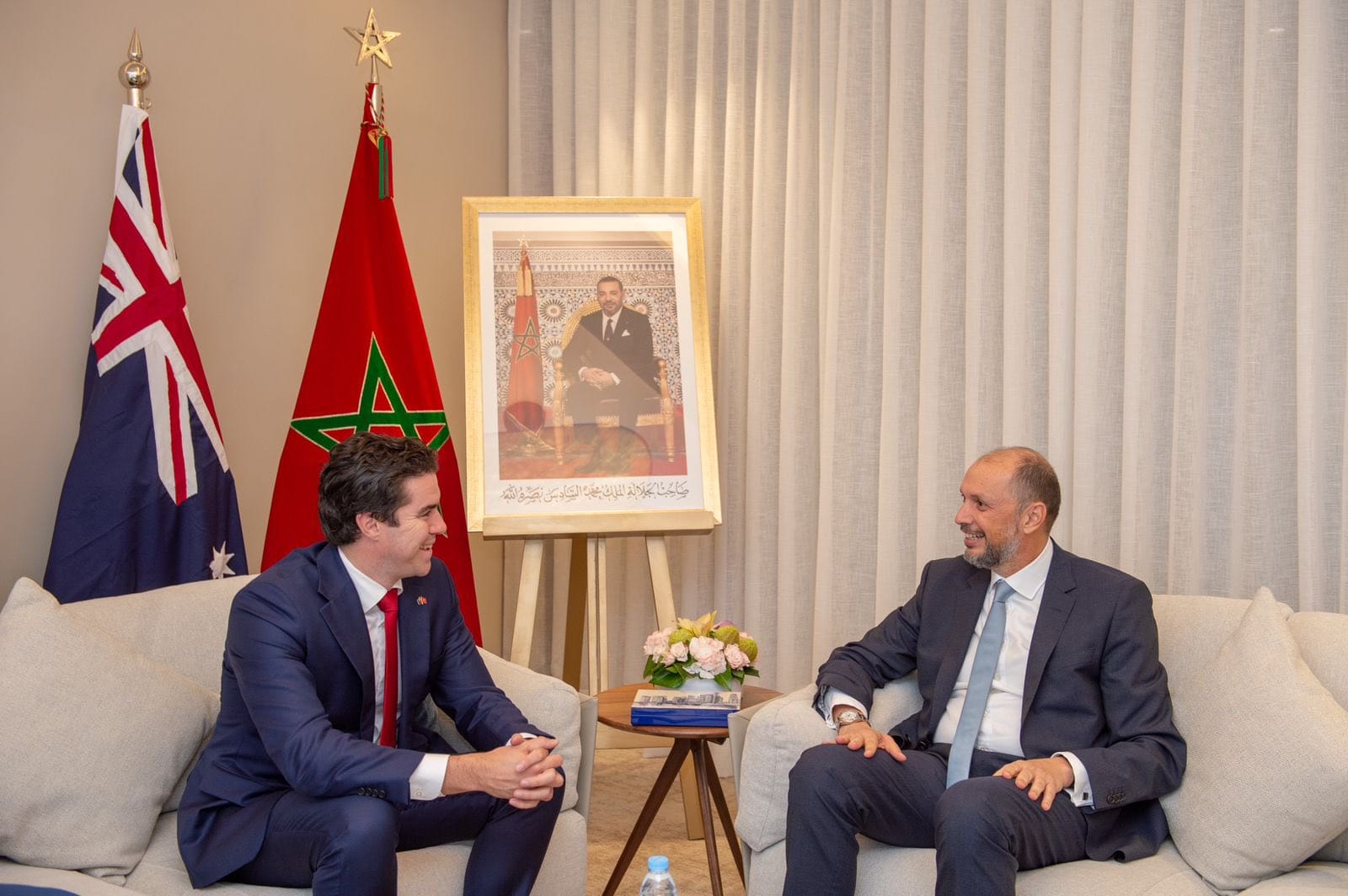 Le ministre adjoint des Affaires étrangères de l'Australie se rend au Maroc