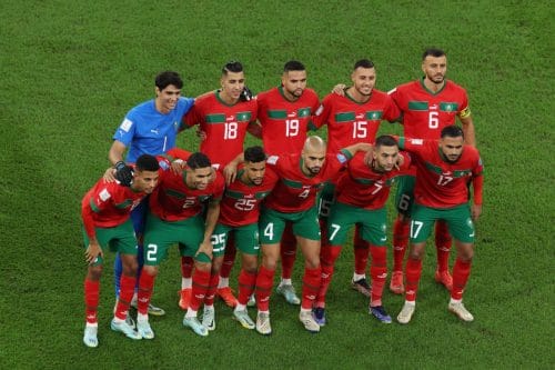 Photo officielle des Lions de l'Atlas. © FIFA