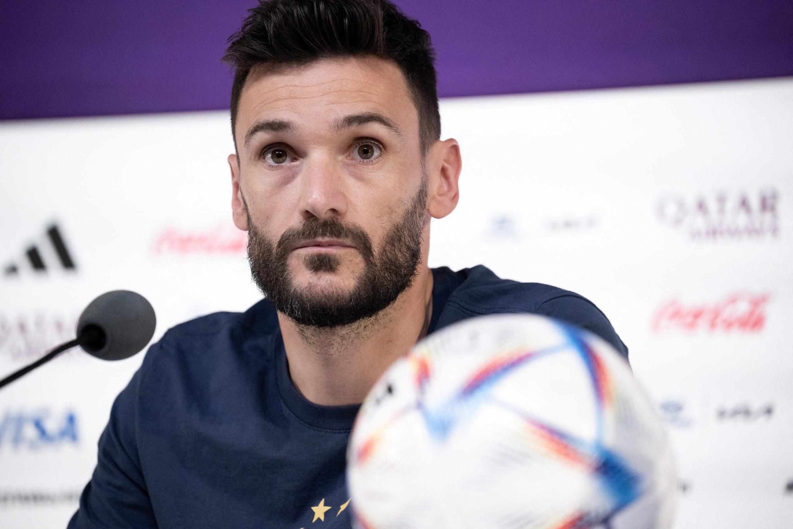 La conférence de presse de Didier Deschamps et d'Hugo Lloris