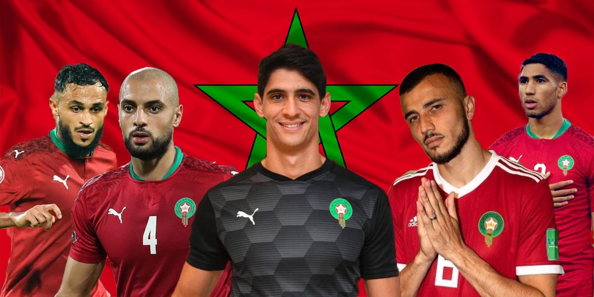 Boufal-Amrabat-Bounou-Saiss-Hakimi