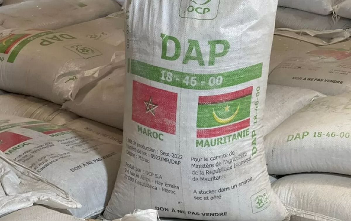 Mauritanie : l’OCP offre 5.000 tonnes d’engrais aux agriculteurs