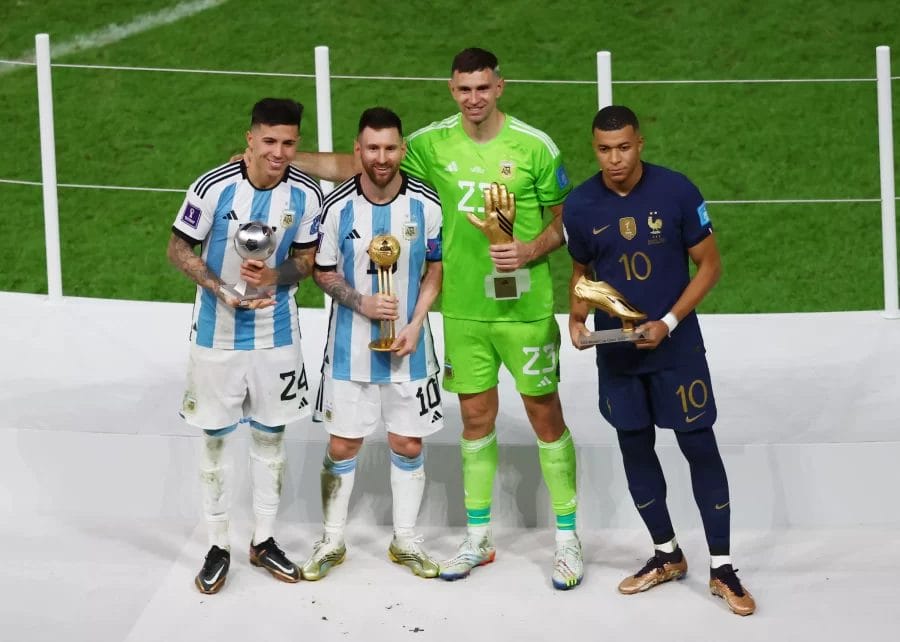 Mondial 2022 : Messi meilleur joueur, Mbappé termine meilleur buteur 1 Mondial 2022 : Messi meilleur joueur, Mbappé termine meilleur buteur